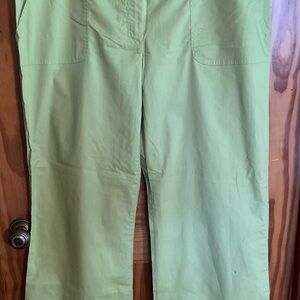 Nine & Co. Green Wide Leg Pants